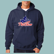 The Show Tackle Twill Logo Adult Hooded Sweatshirt - Adult Heavy BlendTM Hooded Sweatshirt 2